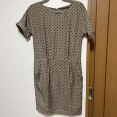 IENA ドット柄ワンピース　美品のサムネイル