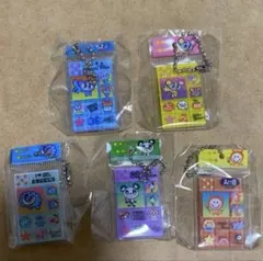 エンジェルブルー タイルシール ミニチュアチャーム コンプリートセット