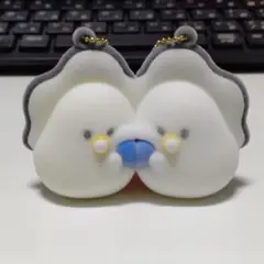 つぶらな瞳のなまがき　 ぺあはーと マスコット　青 ブルー