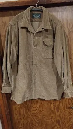 polo country コーデュロイシャツ ベージュ Mサイズ 90s