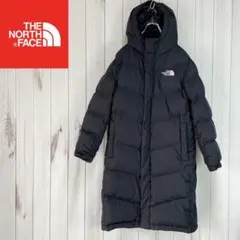 ノースフェイス　ダウンジャケット　ロングダウン　ベンチコート　メンズL　ブラック
