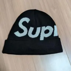 Supreme Big Logo Beanie Black - メルカリ