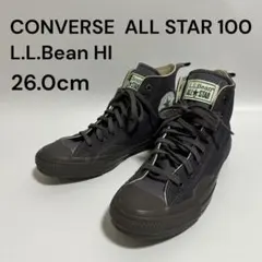 【美品】CONVERSE ALL STAR 100 L.L.Bean HI 26