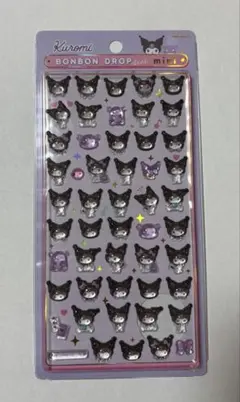 国内正規品 クロミちゃん　サンリオ ボンボンドロップシール