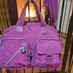 Kipling キプリング 2way ショルダーバッグ　トートバッグ