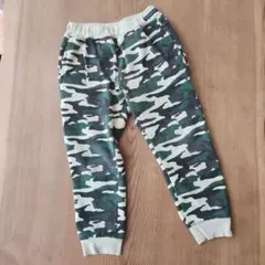 FOキッズ　迷彩柄ロングパンツ 120cm