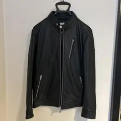 ブラックレザージャケット Lサイズ