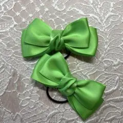 ヘアゴム リボン 2個セット