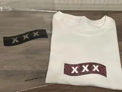 GODSELECTIONXXXゴッドセレクションTシャツロゴヘビ柄蛇L白半袖