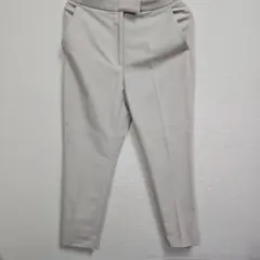 ZARA ベージュ スラックス テーパードフィット M