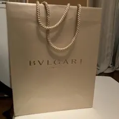 BVLGARI ゴールド ショップ袋 大