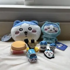 ⭐︎最終値下げ！ちいかわ ハチワレ 7点セット パスケース キーホルダー トミカ