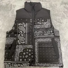 BEN DAVIS バンダナ柄ダウンベスト
