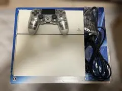 動作確認済 PS4 CUH-1200A 500GB ホワイト 箱付 純正コン付属