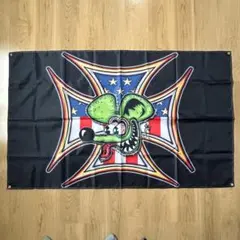 RAT FINK U＿A66 90×150 ラットフィンク フラッグ
