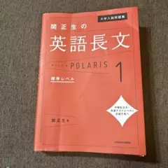 大学入試問題集 関正生の英語長文ポラリス[1 標準レベル]
