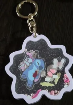 ディズニーストア シークレットキーホルダー 桜 シャカシャカ