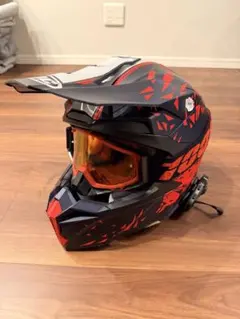 HJC i50 レットブル 限定廃盤品 オフロードヘルメット 100%ゴーグル付 HJC i50 レットブル 限定廃盤品 オフロードヘルメット 100%ゴーグル付