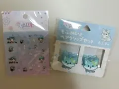 いれいす hotoke ネイルシール もふめいと　ヘアクリップ　セット