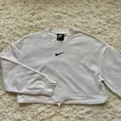 Nike クロップドスウェット M ホワイト