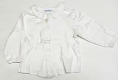 ファミリア familiar ホワイト 長袖 カーディガン 羽織 上着