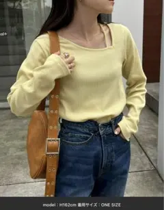 CIAOPANIC TYPY アシメネックリブロンTee