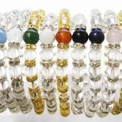 送料無料 期間限定 数量限定 sale 誕生石 水晶 ブレスレット