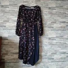 お値下げ☆レディアゼル花柄ロングワンピース