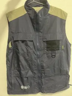 STUSSY フィッシングベスト ネイビー