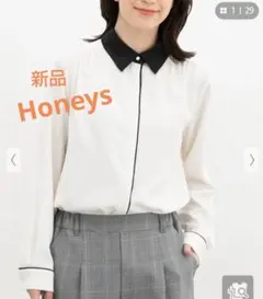Honeys 長袖シャツ ホワイト 新品未使用