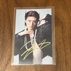 M!LK 山中柔太郎 Yes!東京 HMVオンライン 特典 トレカ 箔押しサイン