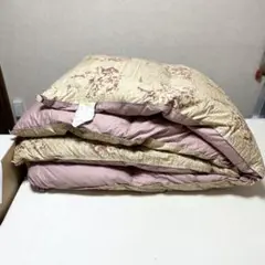 羽毛掛け布団 ピンク 150x210cm