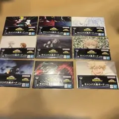 一番くじ　ヒロアカ　キャンバス風ボード