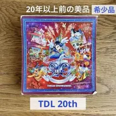 【美品】ディズニーランド20th メモ帳 Disney TDL 希少