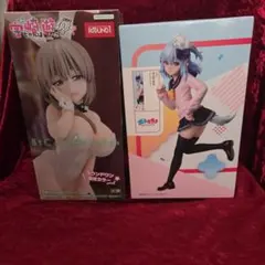 【新品未開封】宇崎月 ラウワン限定バニー ＆ 犬山たまき フィギュア 2点セットのサムネイル