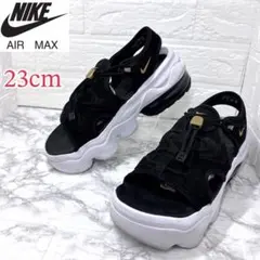 NIKE ナイキ エアマックス ココサンダル ブラック/ホワイト 23cm