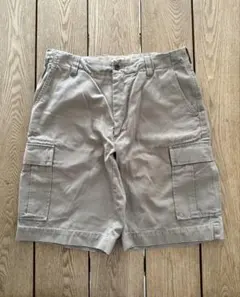 【美品】バナナリパブリック コットン ショートパンツ ベージュ L相当のサムネイル