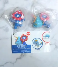 大阪万博　ミャクミャク　カモノハシのイコちゃん　PUTITTO　2個セット