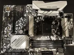 ASRock B450M STEEL LEGEND マザーボード