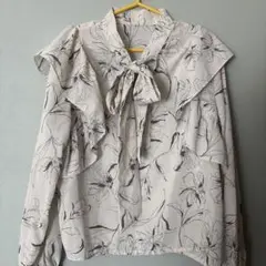 GRL 花柄ブラウス
