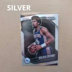 JULIUS ERVING 24-25 PRIZM BLACK SILVER