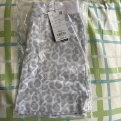 【新品】ニューバランスゴルフ　レオパード柄　スカート　ホワイト×グレー