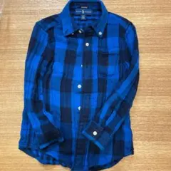 ラルフローレン　リバーシブルネルシャツ　4T