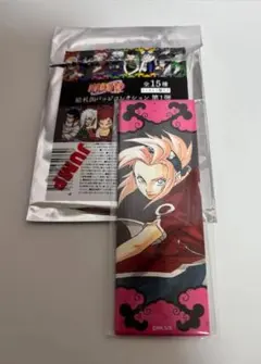 ナルト 絵札缶バッジコレクション 春野サクラ ジャンプフェスタ カード