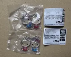 サンリオ なかよしドロップチャーム　キティ&ミミィ 2セット
