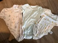 UNIQLO ベビー肌着 ロンパース 3枚セット70サイズ
