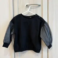 黒 長袖カットソー