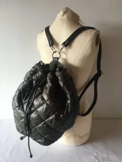 美品◎イタリア製 teresa cambi キルティング2WAYバッグ リュック