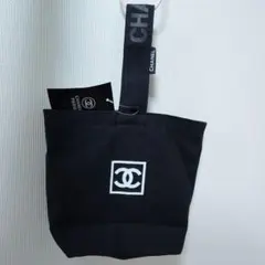 CHANEL ノベルティ トートバッグ ブラック　ワンハンドル