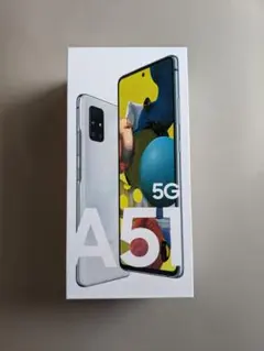 携帯GaIaxy A51 5G　★付属品（美品カバー・イヤホン）